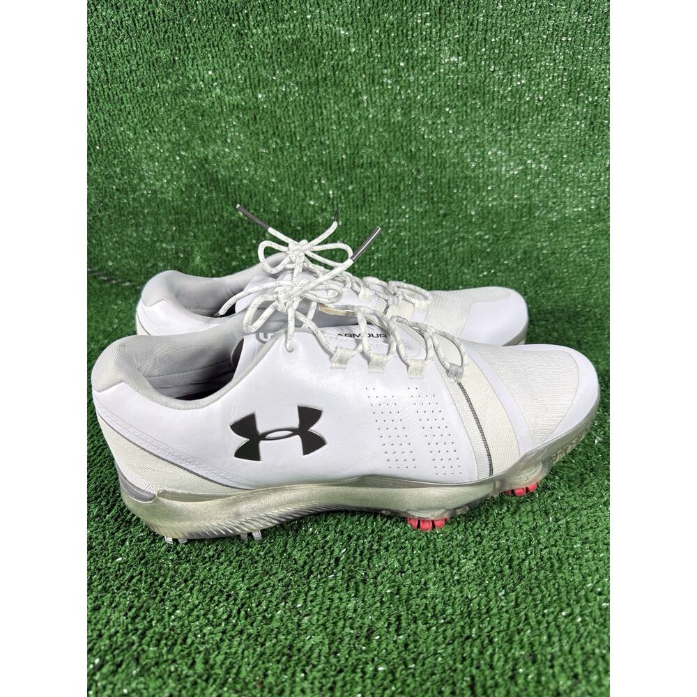 Under Armour Spieth 5 Golf Shoes White Mens 8.5 EU42 Waterproof